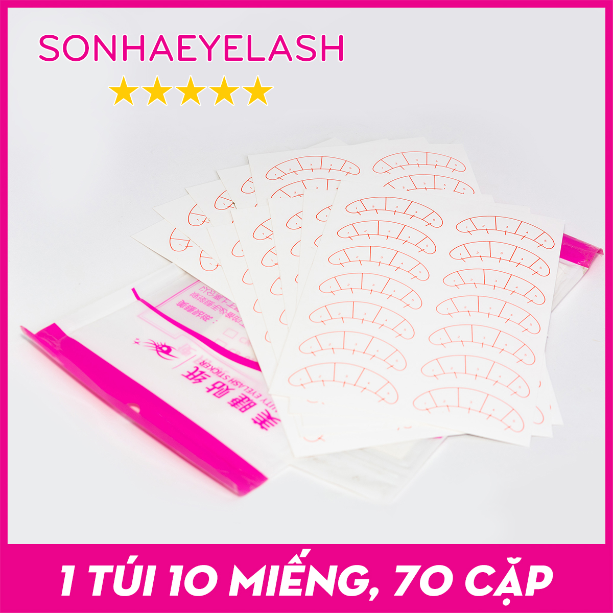 Pad chia size, Pad chia size nối mi