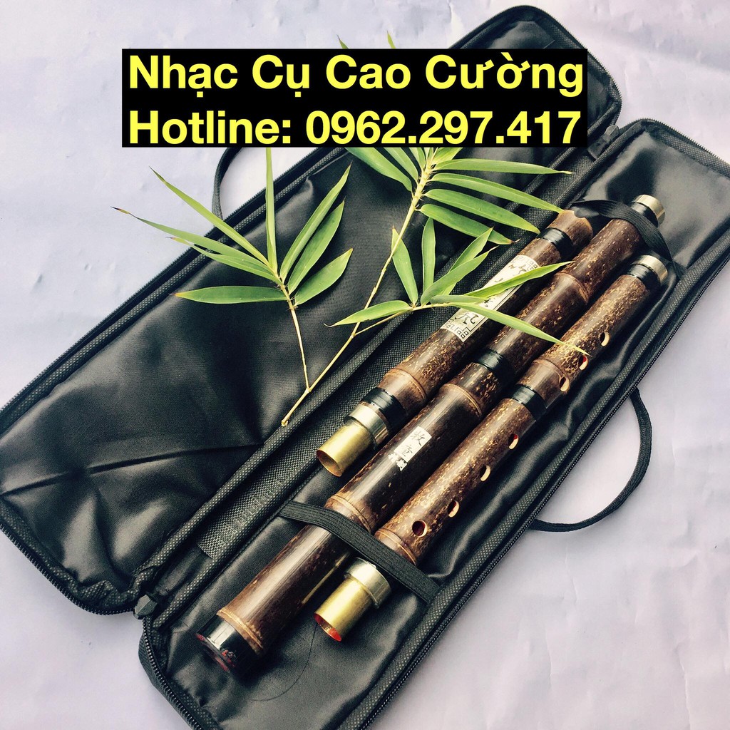 Tiêu Trúc Tím kèm bao da