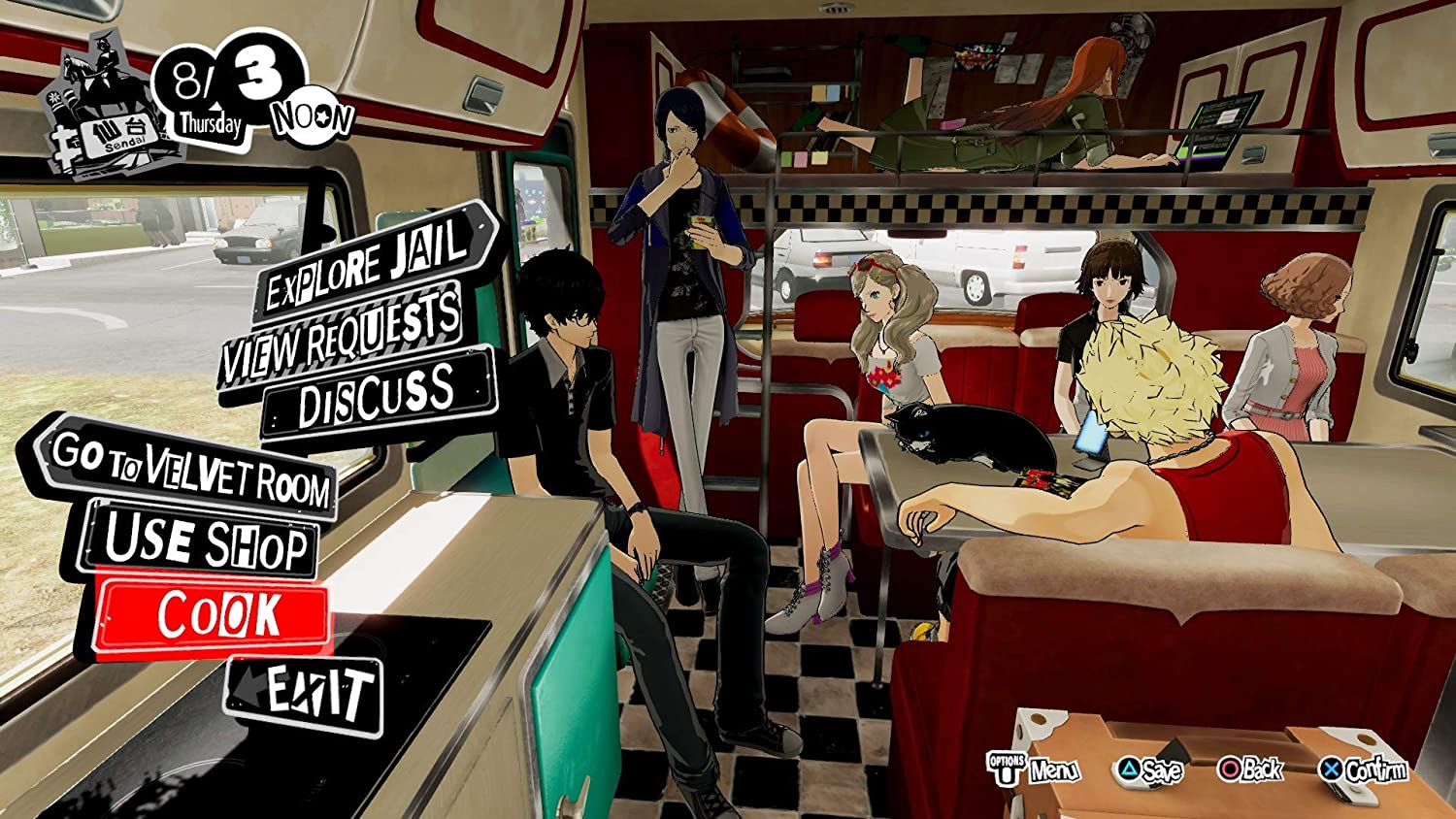 [US] Trò chơi Persona 5 Strikers - Nintendo Switch