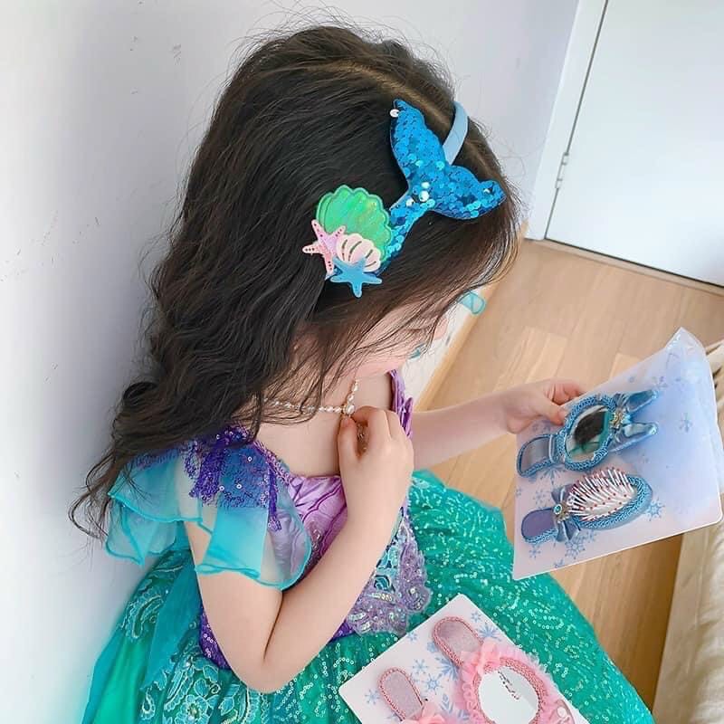 Bờm cài tóc đuôi cá lấp lánh siêu xinh cho bé