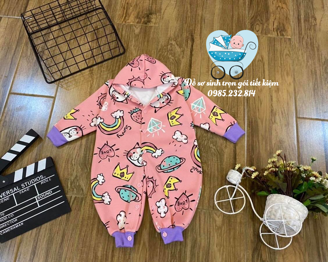BODY NỈ LÓT LÔNG CÓ MŨ CÚC GIỮA