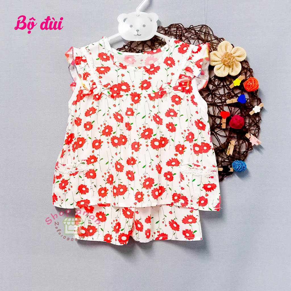 [12-13kg]Bộ tole đùi/lửng bé gái 12-13kg