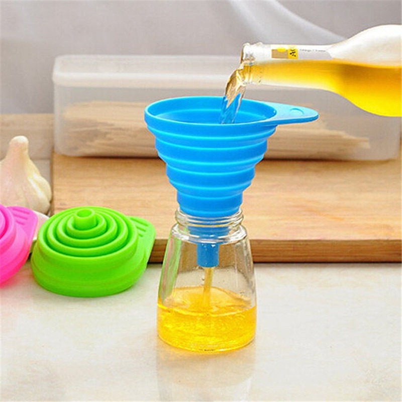 [HCM]1 phễu silicone mini gấp gọn