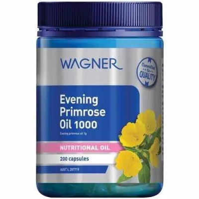 Tinh dầu hoa anh thảo Wagner Evening Primrose Oil 1000mg hộp 200 viên chính hãng Úc