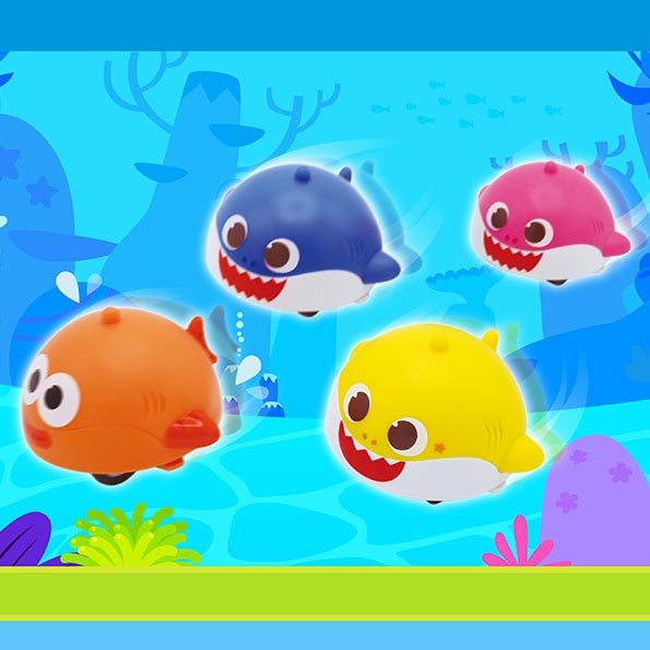 Đồ chơi con quay baby shark mới nhất 2023