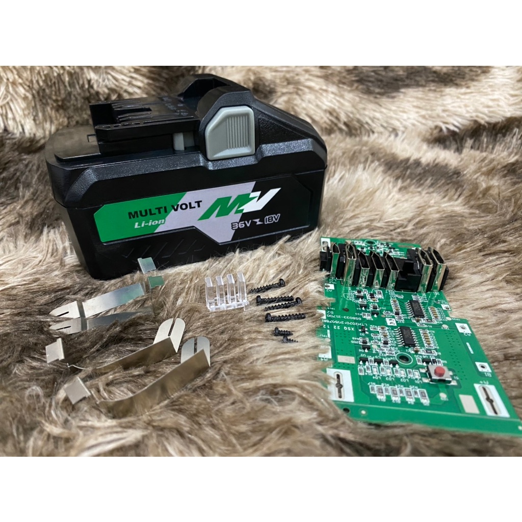 Vỏ mạch MULTIVOLT Metabo- Hitachi 36v /18v cell 21700. BN.