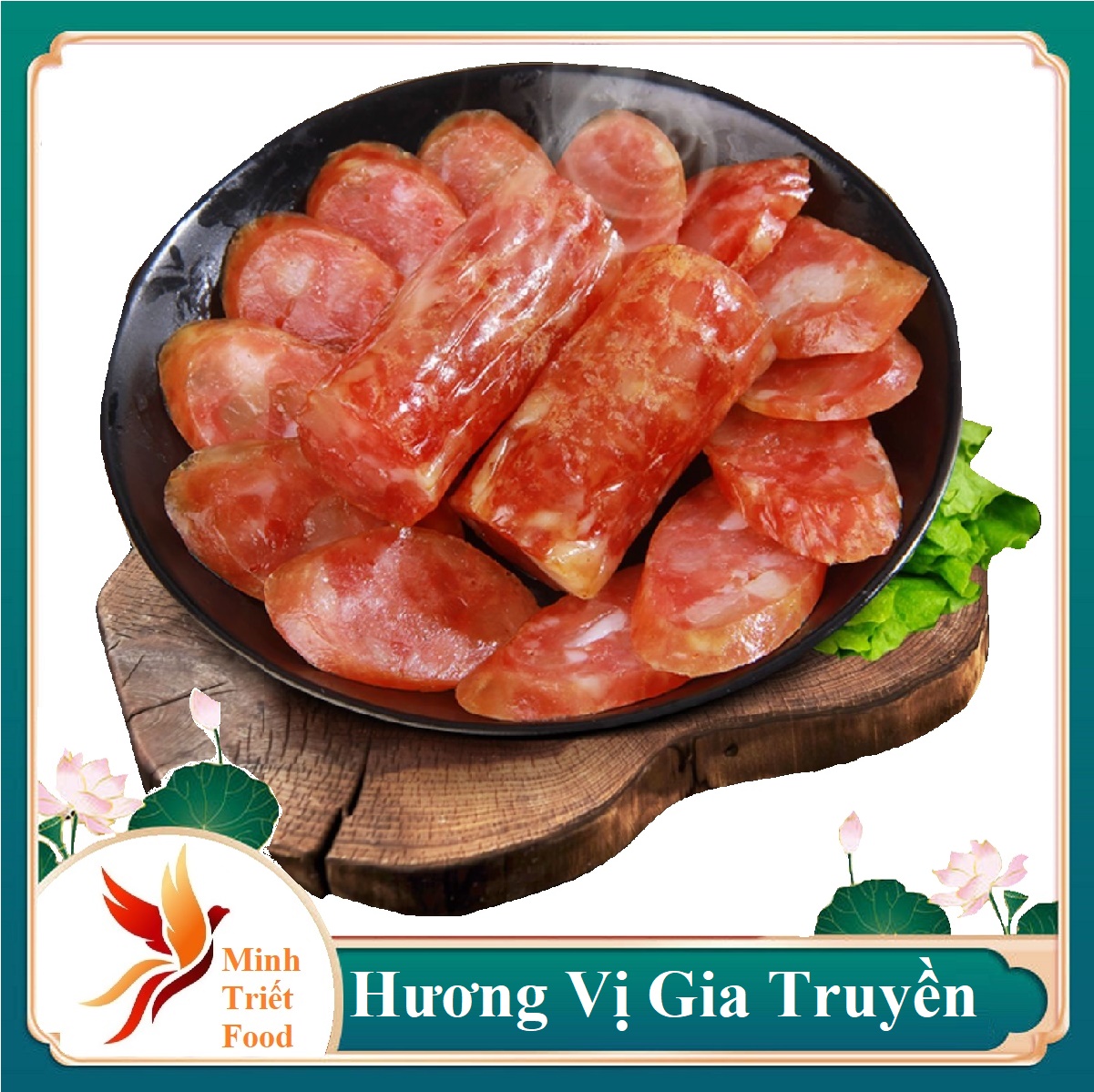 1 kg lạp xưởng loại dài Bến Tre nhiều thịt hoặc 500gr lạp xưởng loại dài Bến Tre nhiều thịt