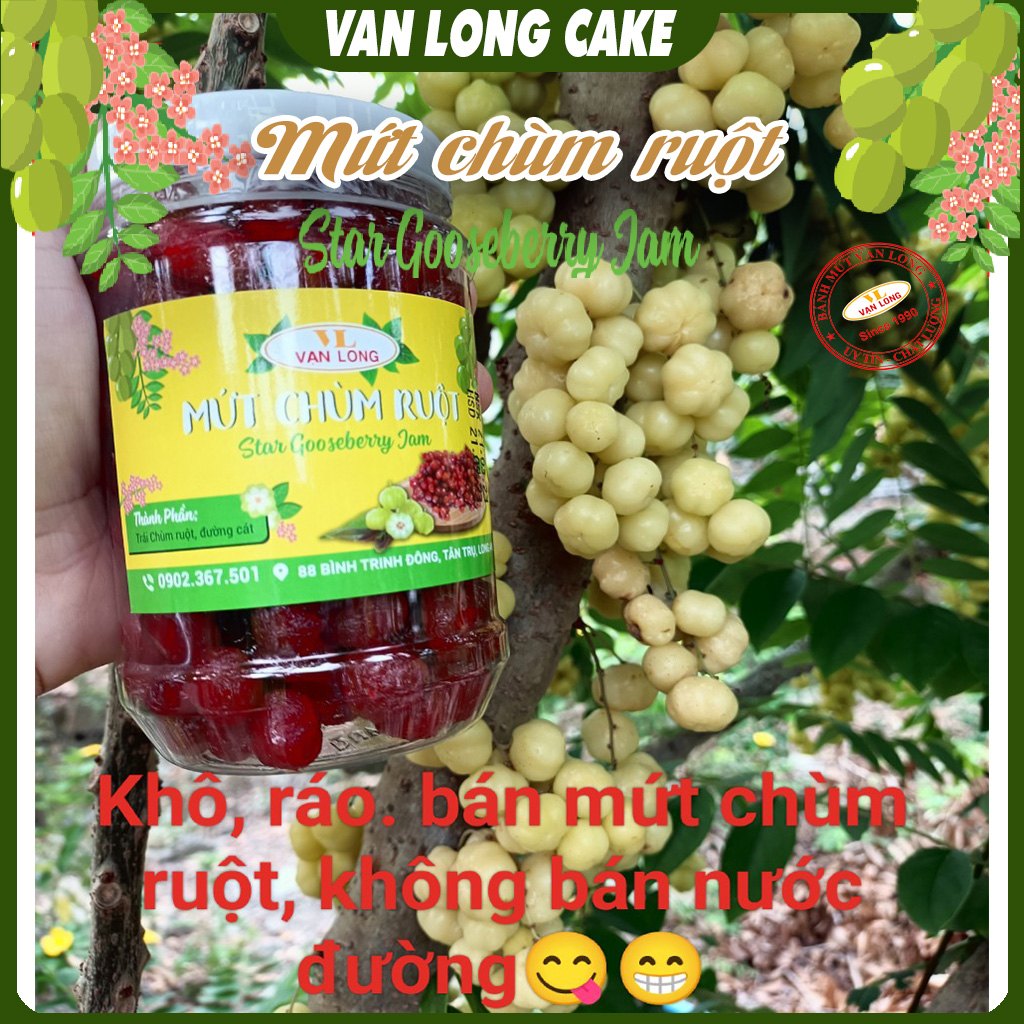 Mứt chùm ruột chua ngọt