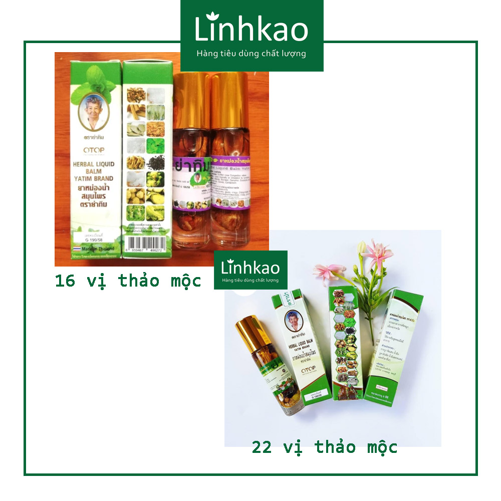 Dầu 22 Vị Thảo Dược Thái Lan 8ml
