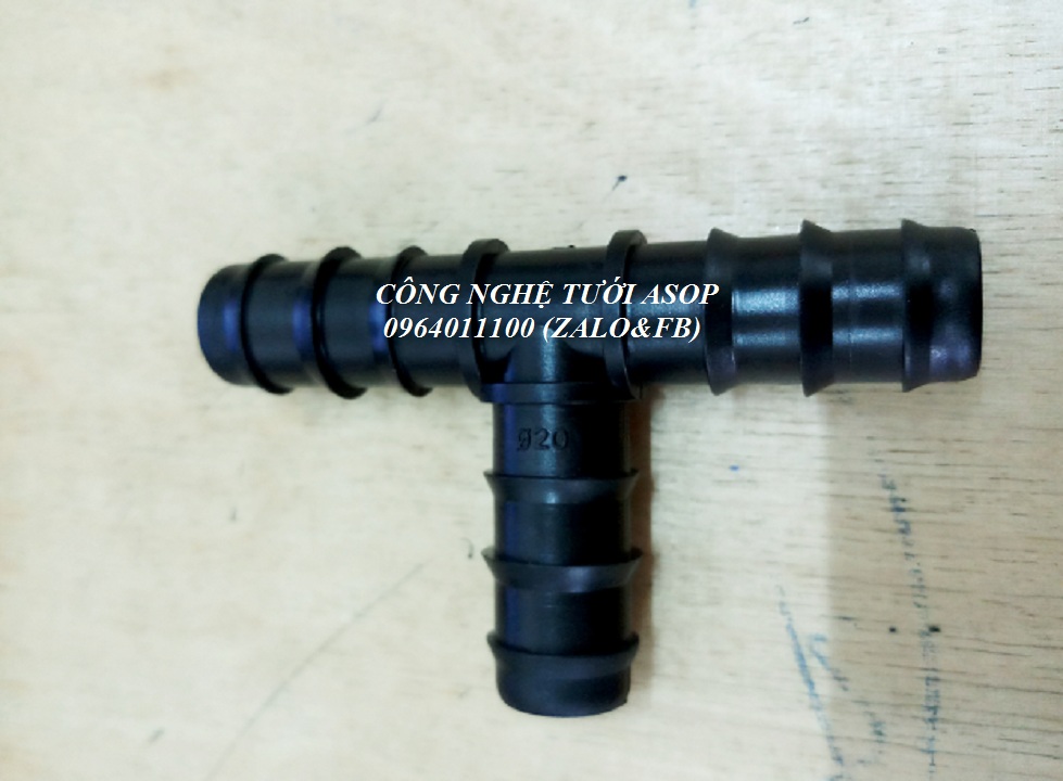 10 TÊ NỐI ỐNG PE 16mm
