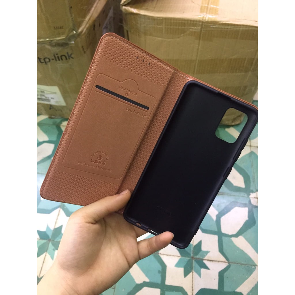 [HCM]Bao da Lishen cho IPhone XS Max/ Ip 11 pro / 11 pro max( chất liệu da mềm)