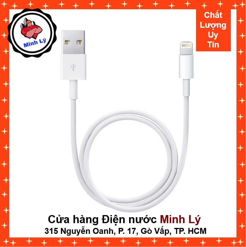 Cáp sạc nhanh cho iphone 1m cao cấp