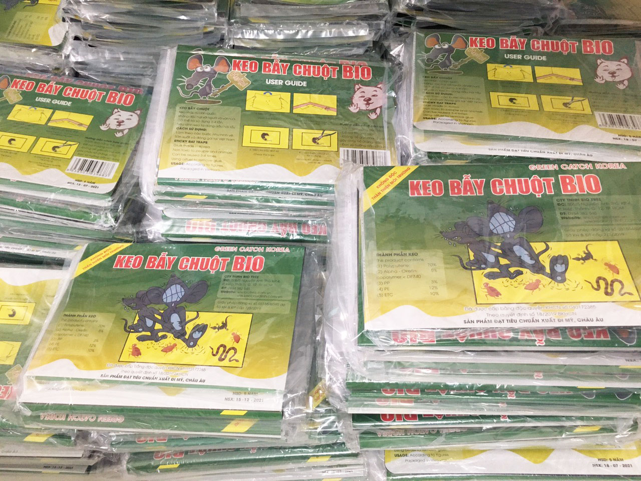 COMBO 20 TẤM KEO BẪY CHUỘT SIÊU DÍNH