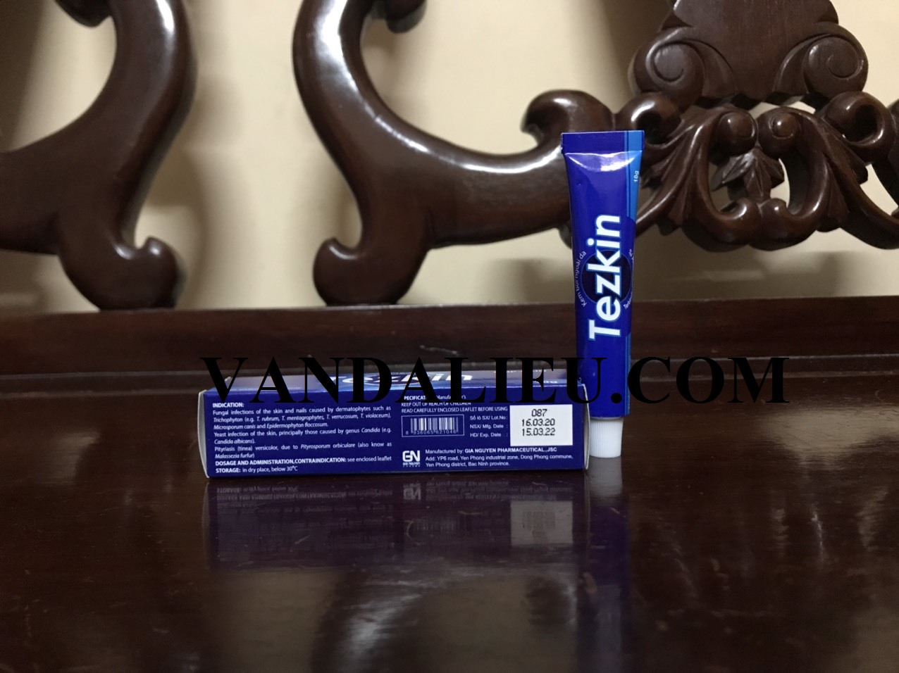 Sản phẩm- tezkin cream 10g