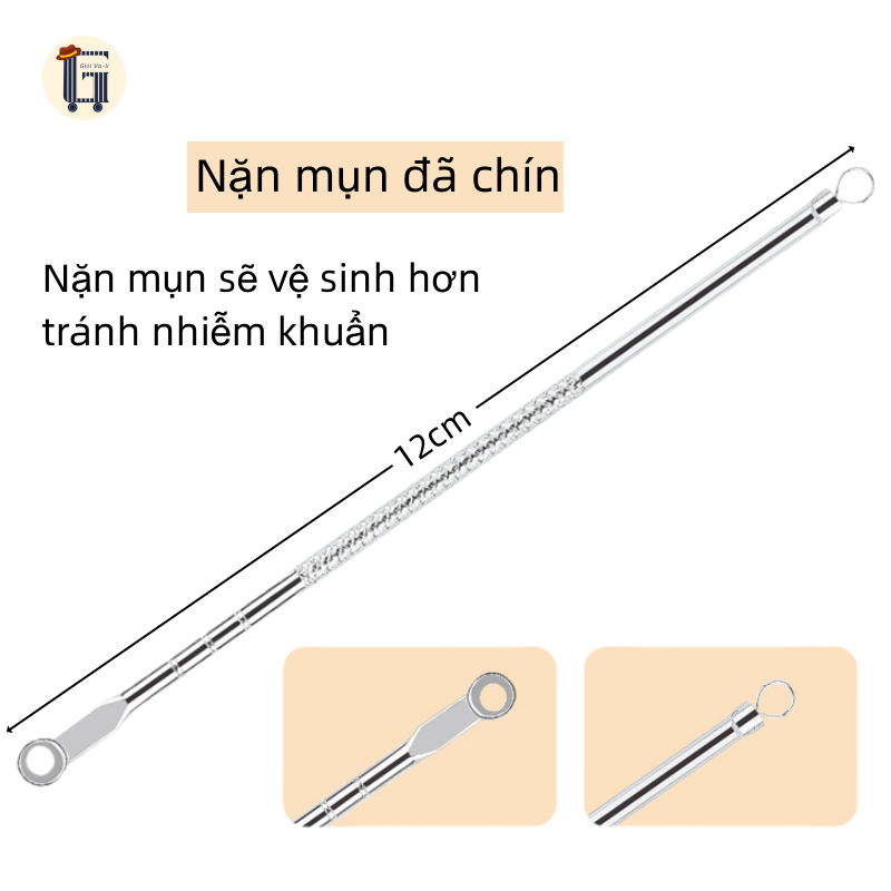 Bộ 4 Món Que Nặn Mụn Đầu Đen
