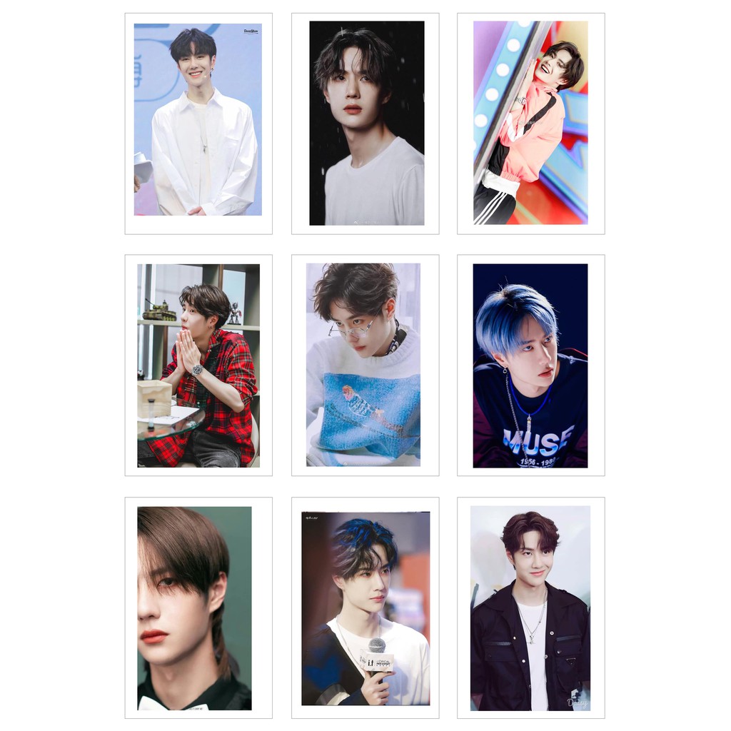 Lomo Card Ảnh VƯƠNG NHẤT BÁC ( WANG YI BO) - gồm 45 ảnh