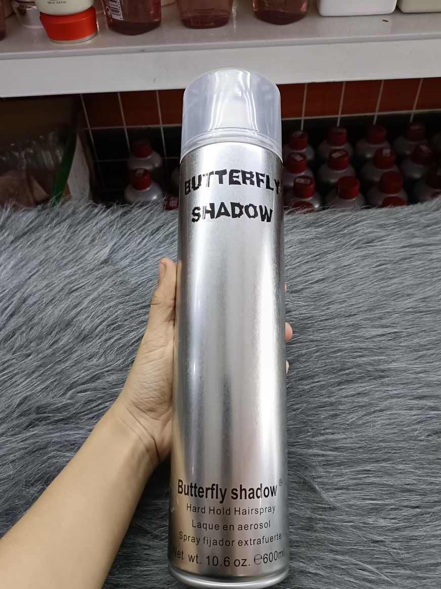 Keo Xịt Cứng Tóc Nam Nữ Butterfly Shadow 150ML-320ML-600ML