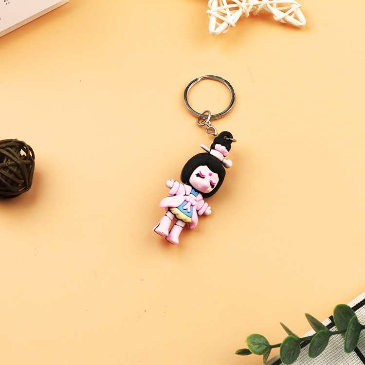 Móc khóa cô gái xinh xắn