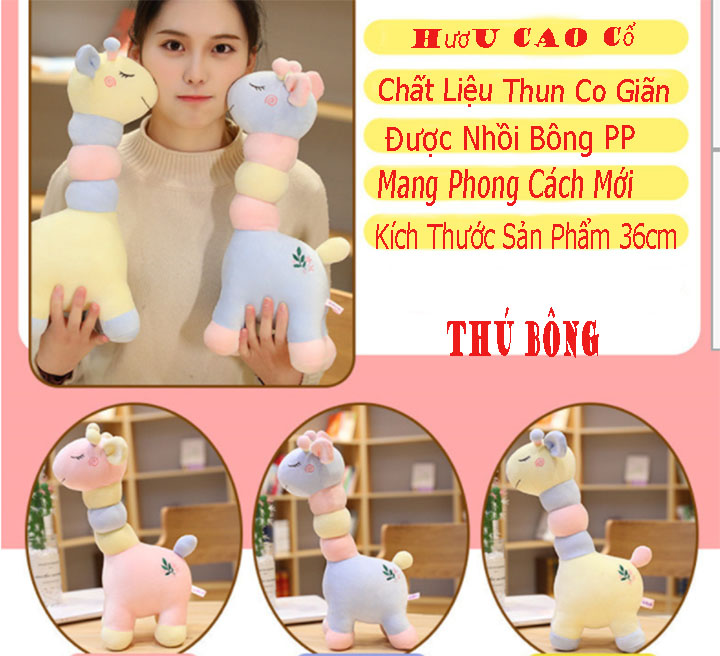Thú Bông Cao Cấp Đồ Chơi Nhồi Bông Cho Bé