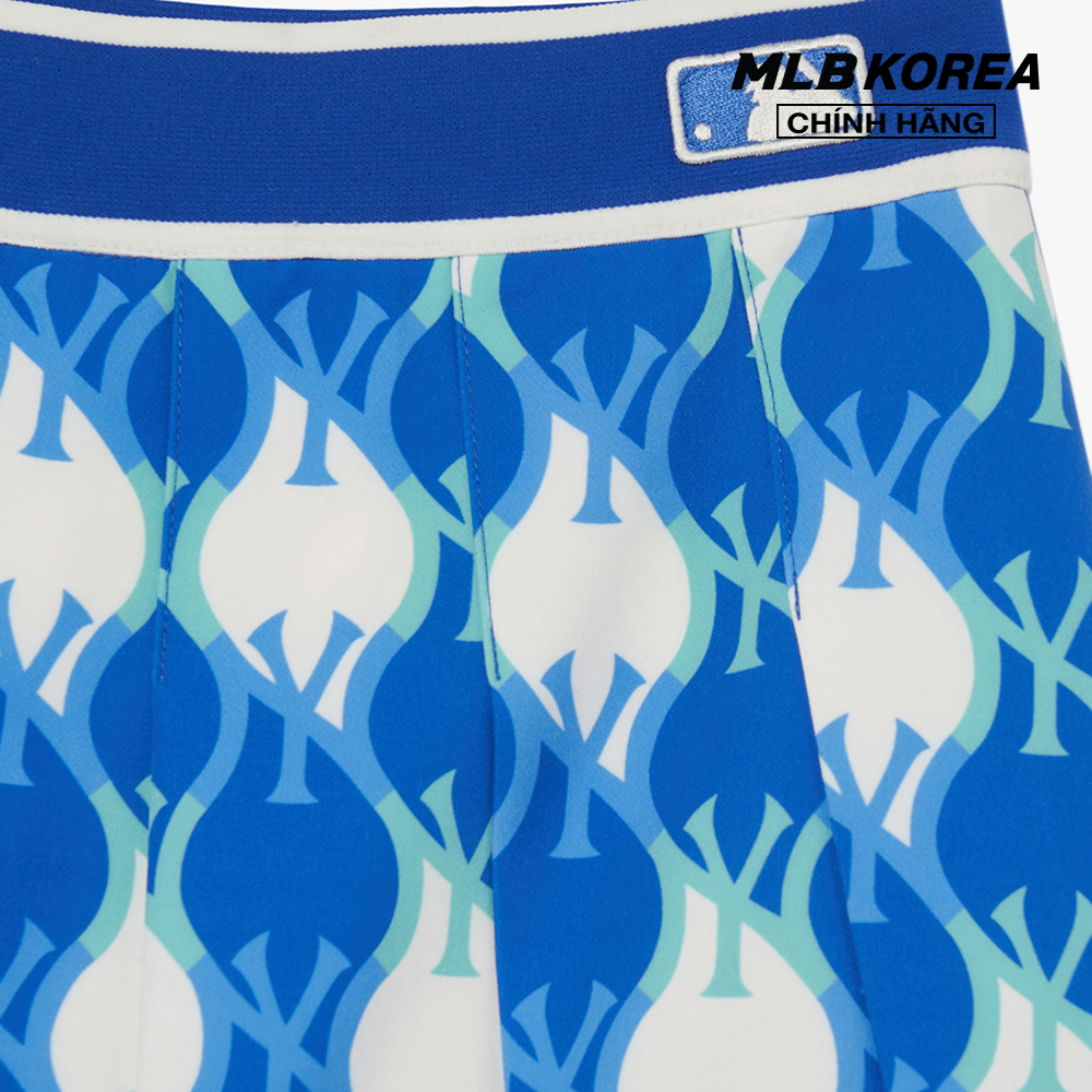 MLB - Chân váy xếp li mini Argyle Monogram 3FSKM0233-50CBL