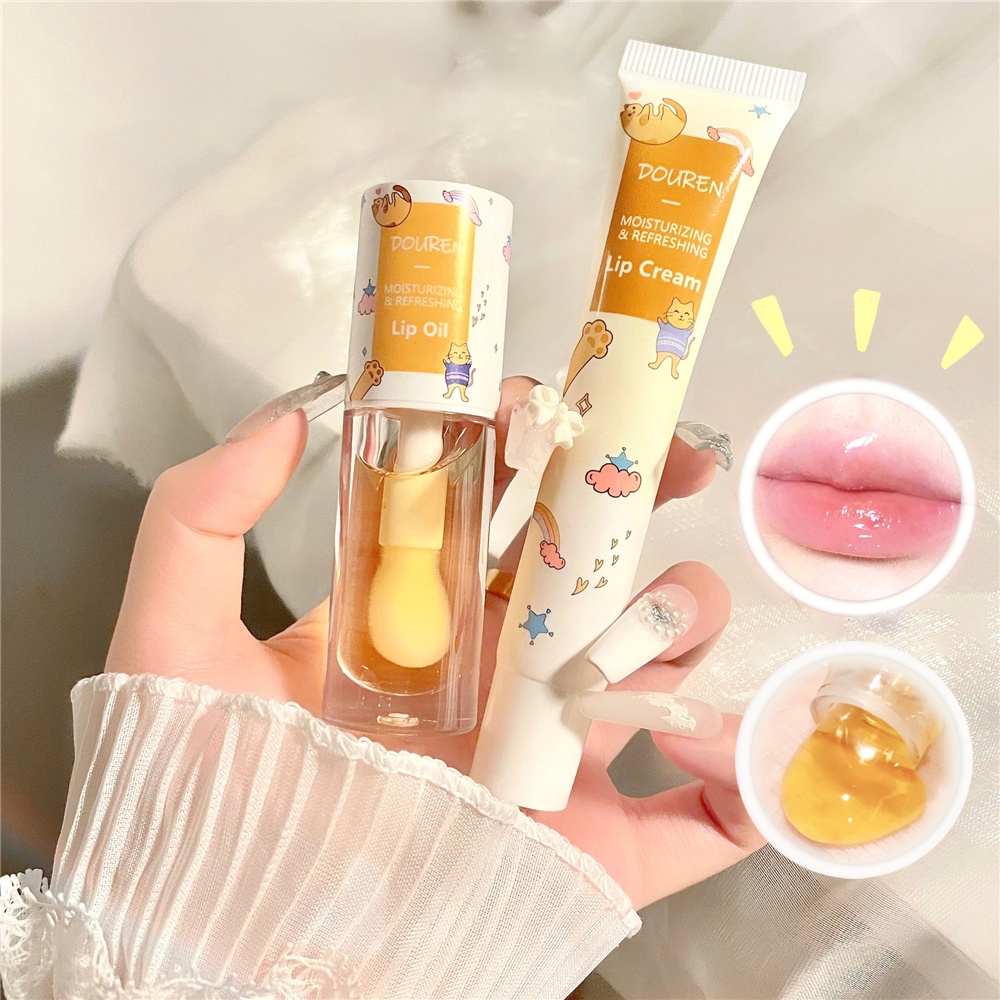 Son Dưỡng Môi Mật Ong Douren Dưỡng ẩm căng mọng môi