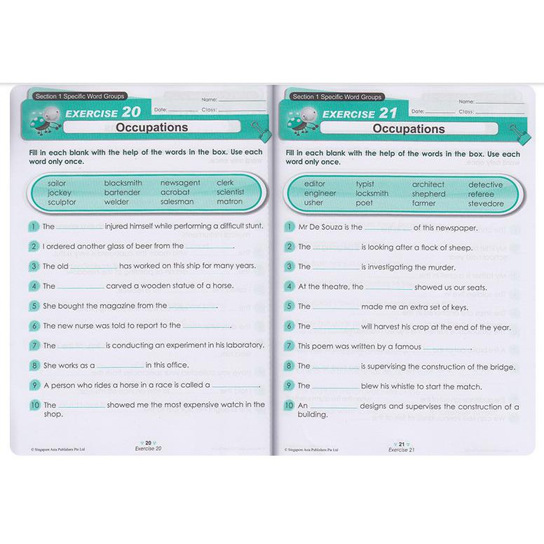 Bộ nhập 6q - Learning Vocabulary 1-6