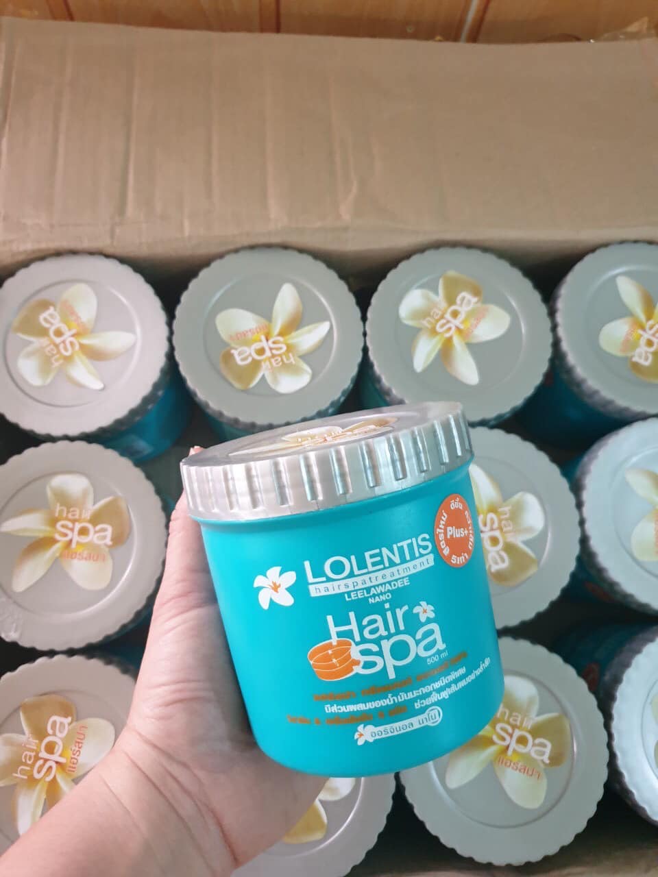 Ủ tóc lolentis spa thái lan