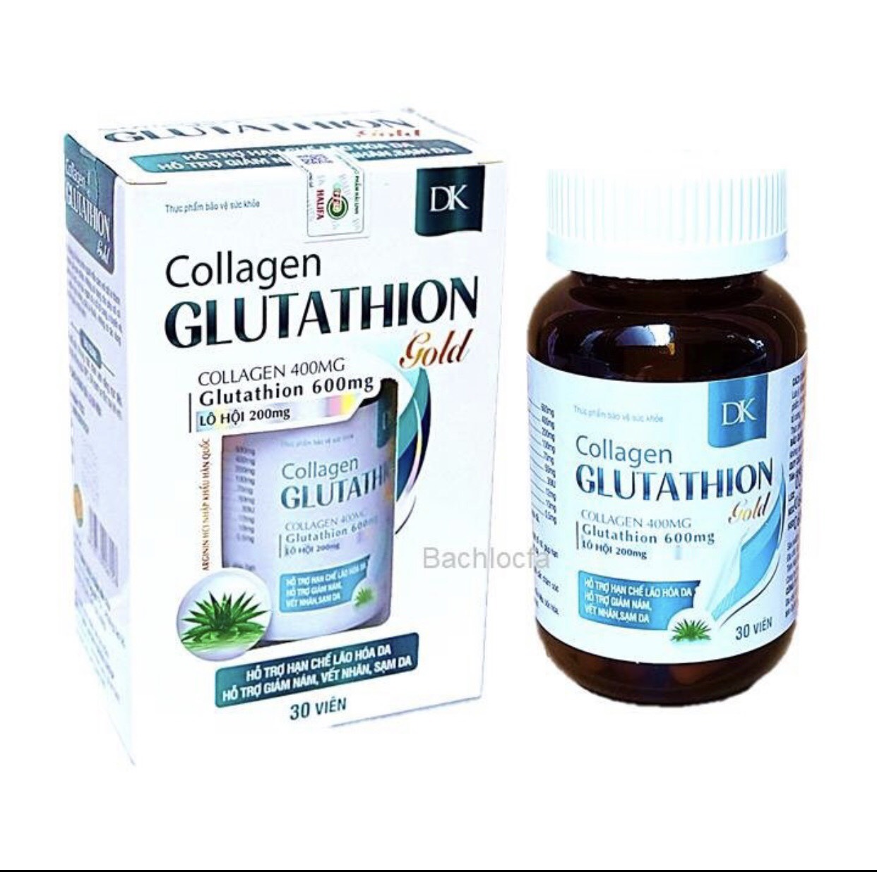 Viên Uống Đẹp Da Collagen Glutathion Plus Hết Nám, Sạm Da, Đẹp Da,Trắng Da