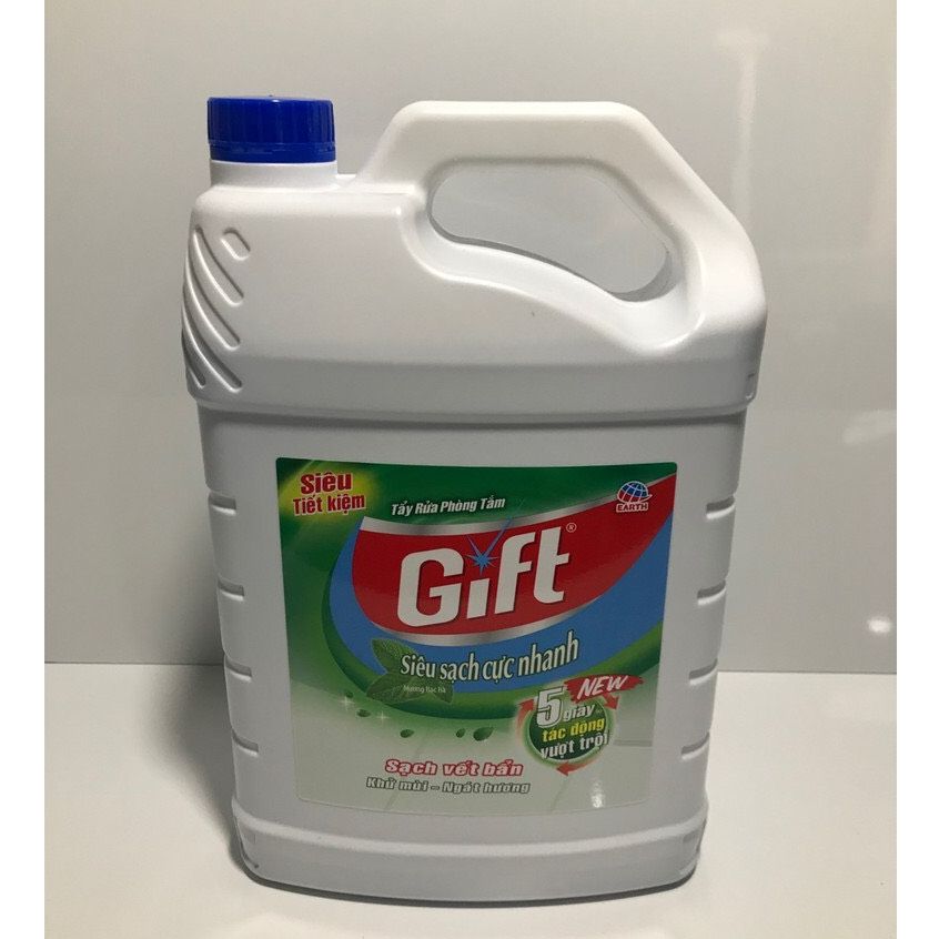Nước tẩy rửa phòng tắm Gift can 3,8kg