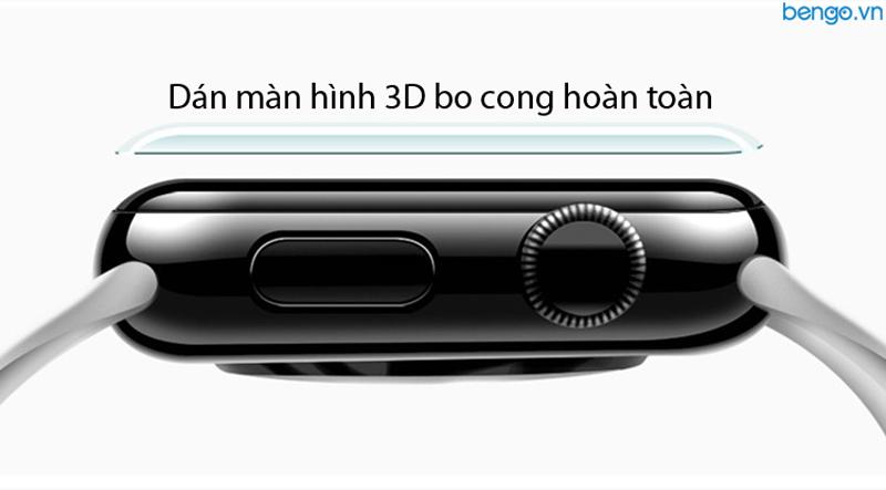 [HCM]Dán màn hình Apple Watch Series 5/4 40mm 3D full GOR (Hộp 2 miếng)