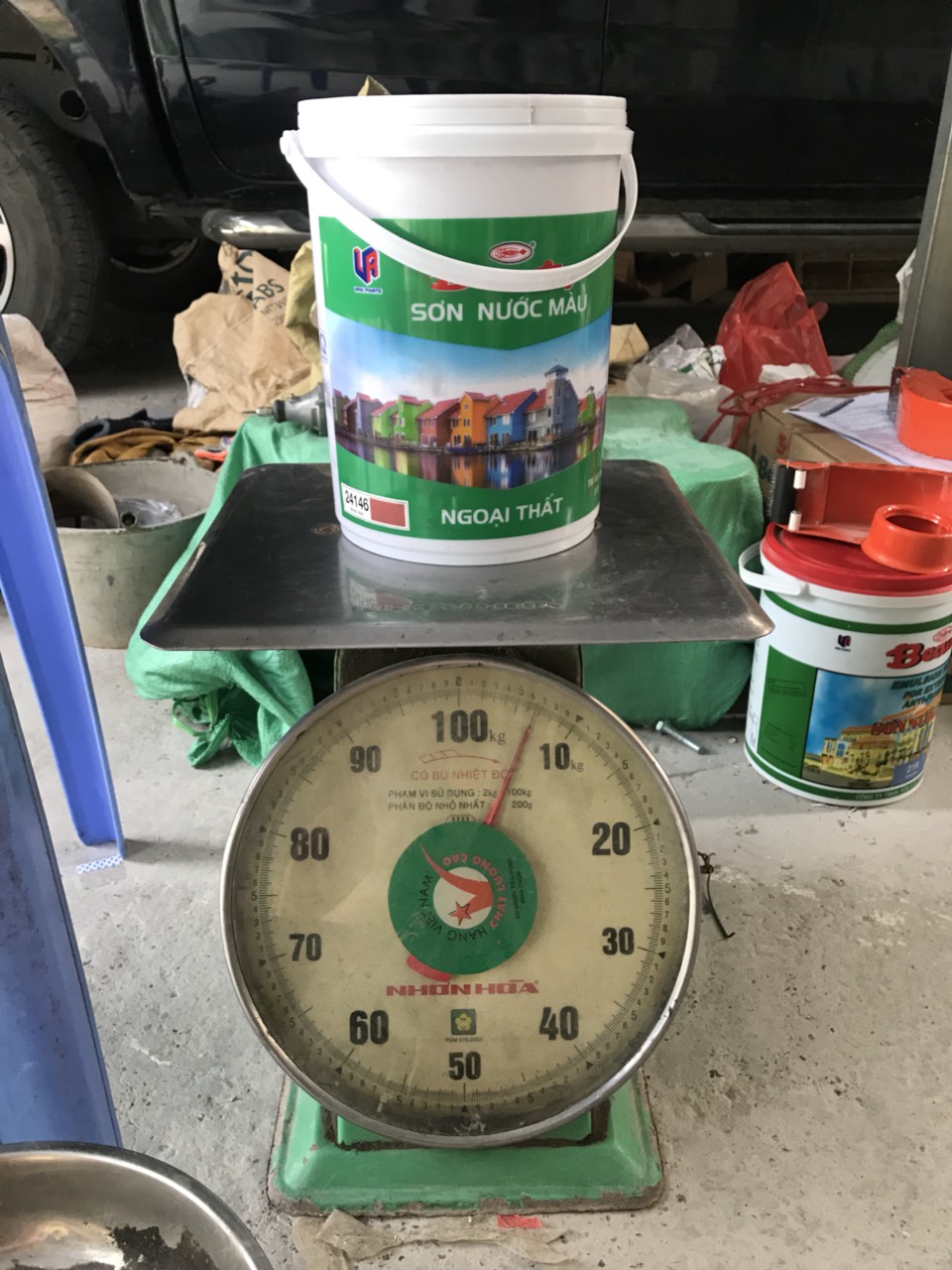 Sơn nước màu ATM (đỏ gụ)5L