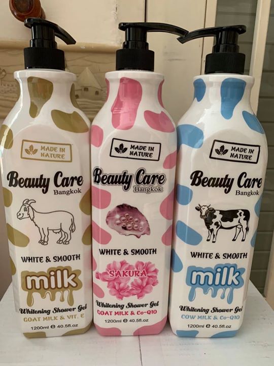 [HCM]SỮA TẮM TRẮNG DA BEAUTY CARE 1200ML THÁI LAN [CHAI VUÔNG]