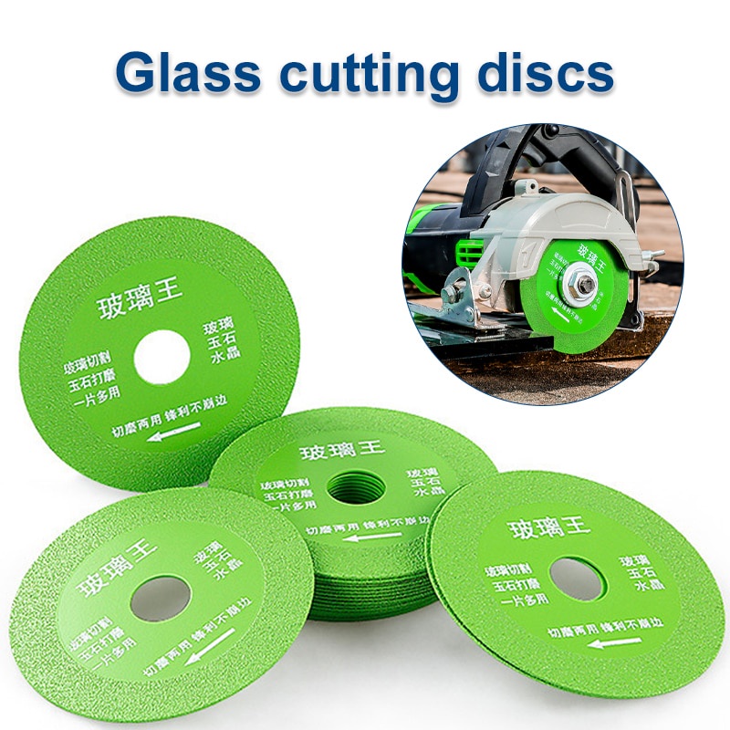 Set of 3 Ultra Thin 4Inch 100mm 100mm Glass Cutting Discs