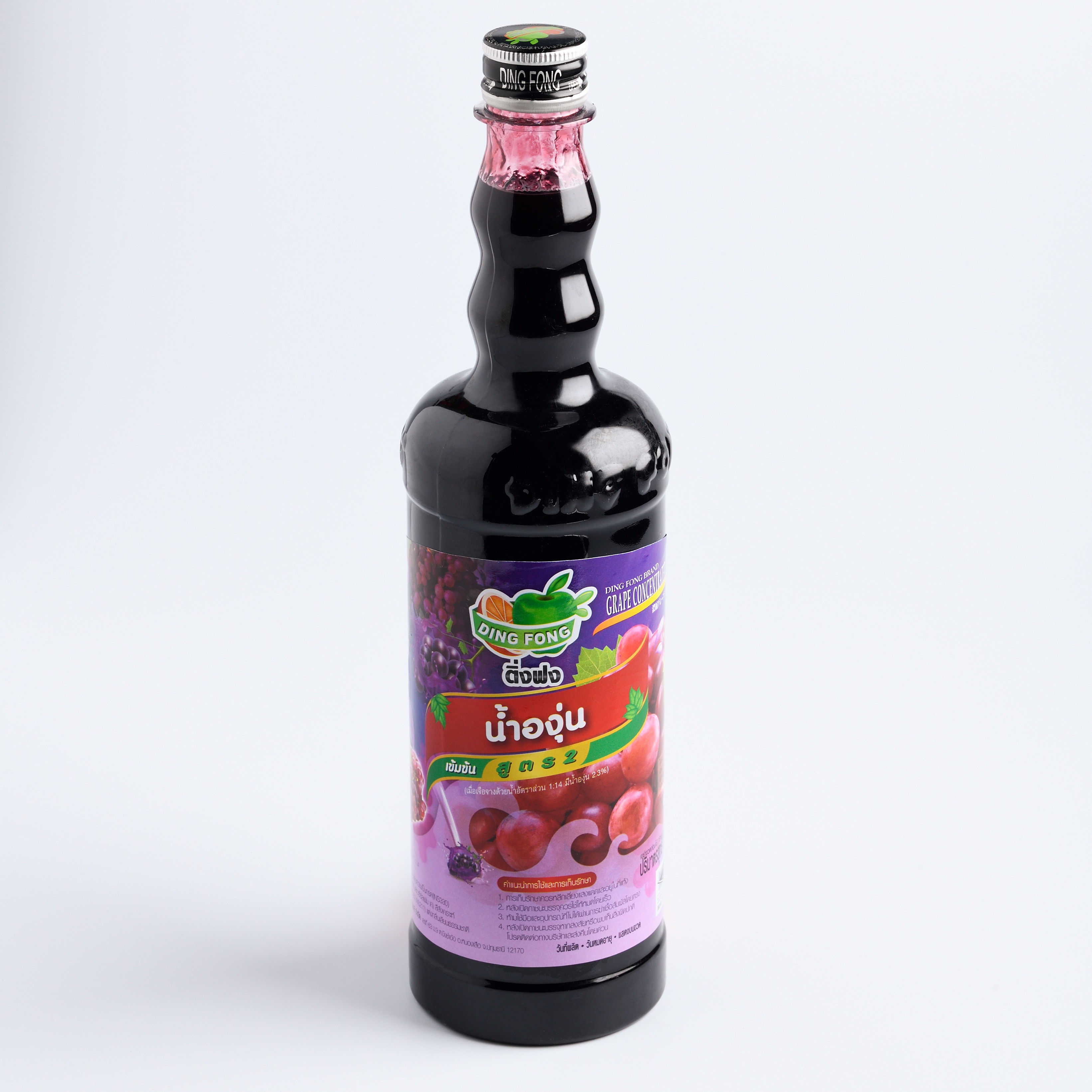Siro Thái Dingfong hương nho chai 760ml - si rô thái lan, syrup pha trà, trà sữa, đá bào, siro dingfong - Gia store