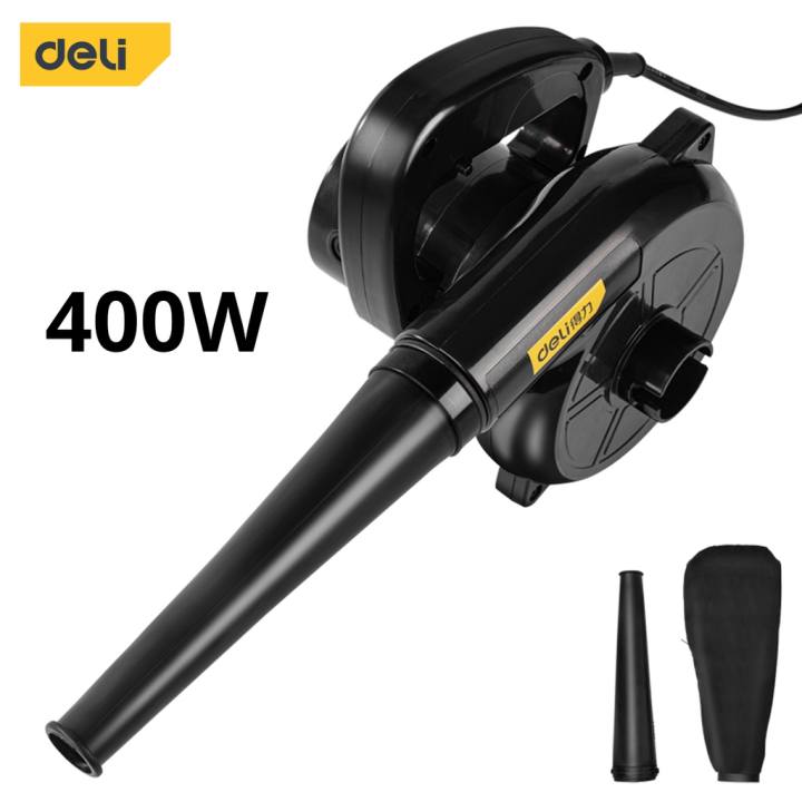 Máy Thổi Bụi Hút Bụi Cầm Tay 2 Chiều Deli Đa Năng - Tùy Chỉnh Tốc Độ 12000 Vòng/Phút g Suất 600W - DL661400/DL661600