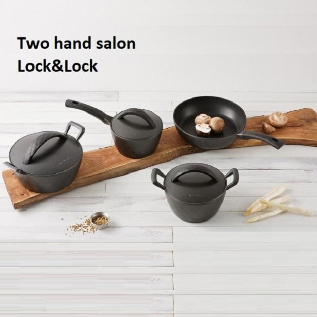 Nồi salon lock&lock - nồi salon 2 quai lock&lock