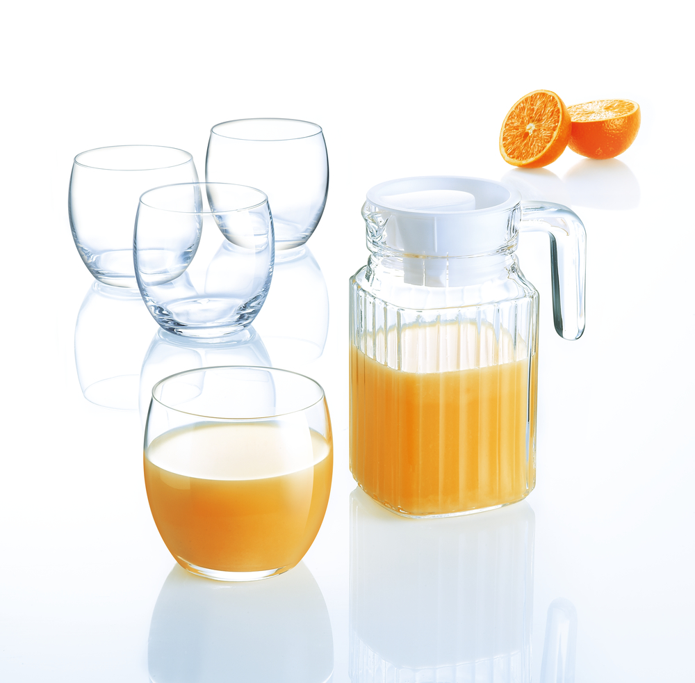 Bình Nước Thuỷ Tinh Luminarc Quadro 0.5L - LUQUG2667
