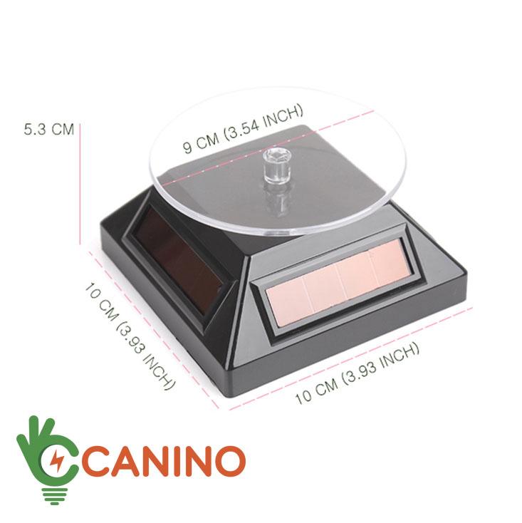 Đế xoay năng lượng mặt trời v1- Đế trưng bày sản phẩm độc đáo