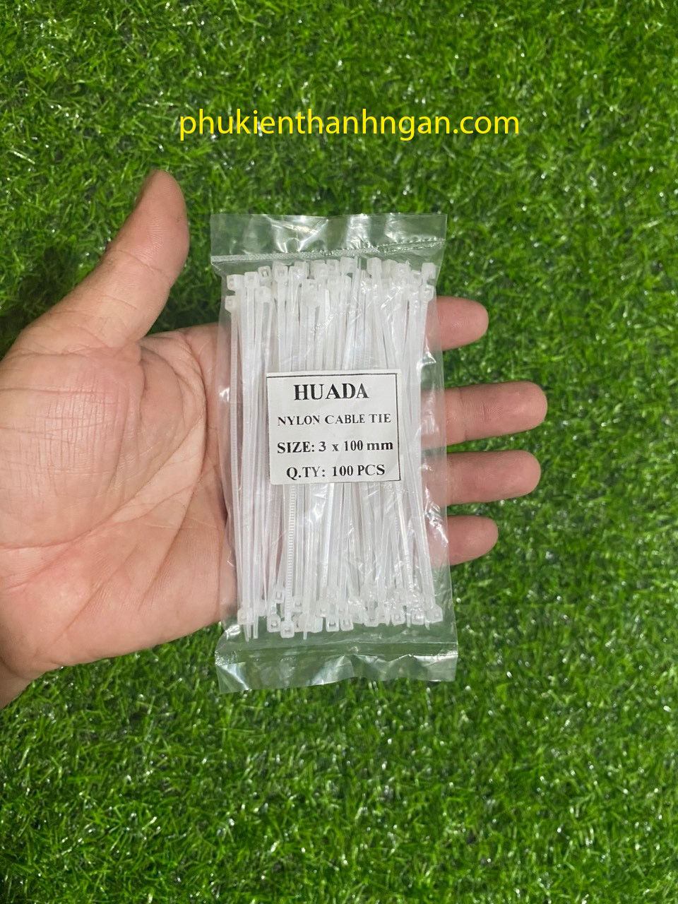 Cáp Rút Nhựa 3x100mm (10cm ) BỊCH 80 SỢI