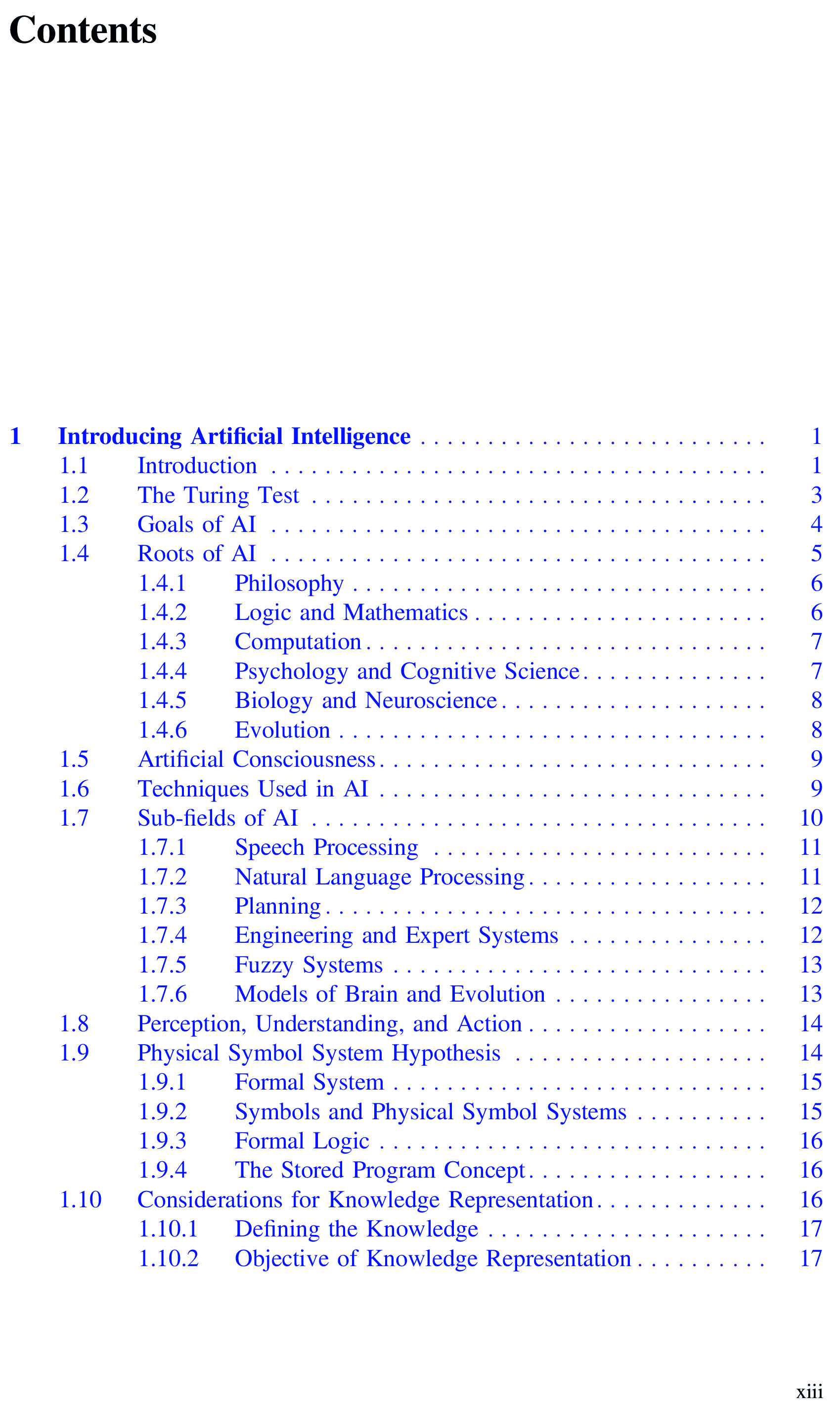 Sách Fundamentals of Artificial Intelligence