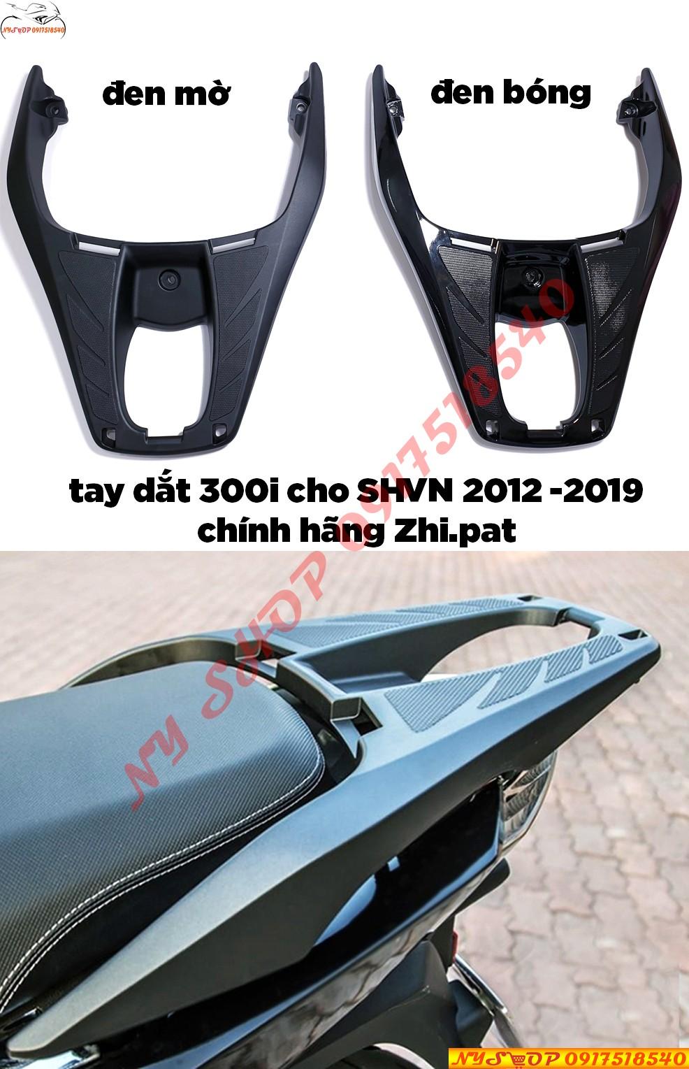 SH 125i Sh150i  SH160i TAY DẮT 300i GẮN CHO SH VN 2012 TỚI 2024 HÀNG ZHIPAT CAO CẤP ( ĐEN BÓNG ĐEN MỜ)