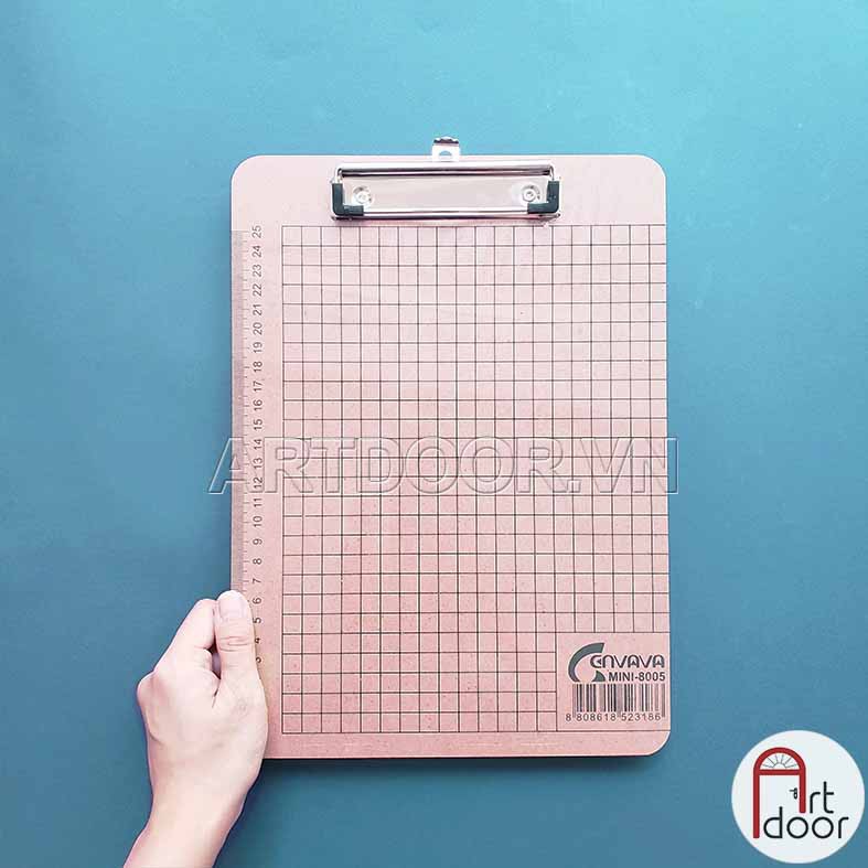 Bảng gỗ kẹp giấy vẽ CENVAVA A3, A4