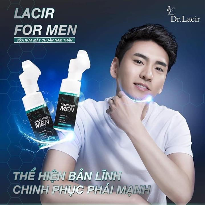 [HCM]Sữa Rửa Mặt Dành Cho Nam Lacir For Men 150ml (Lamer Care - Dr. Lacir)
