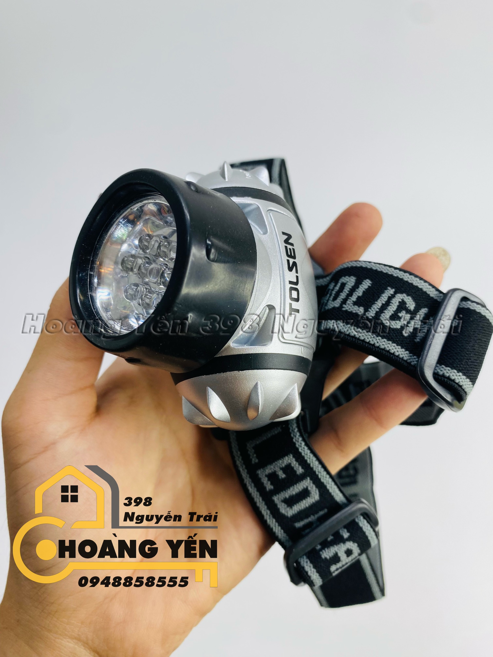 Đèn Pin Tolsen 60011, Đèn pin đeo đầu siêu sáng