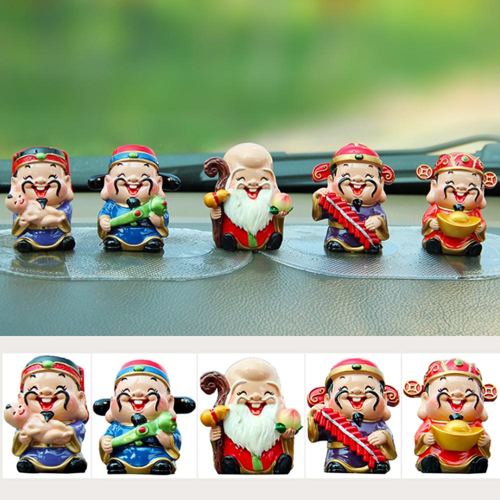 [HCM]Bộ tượng Ngũ Phúc Lâm Môn 6cm hàng cao cấp