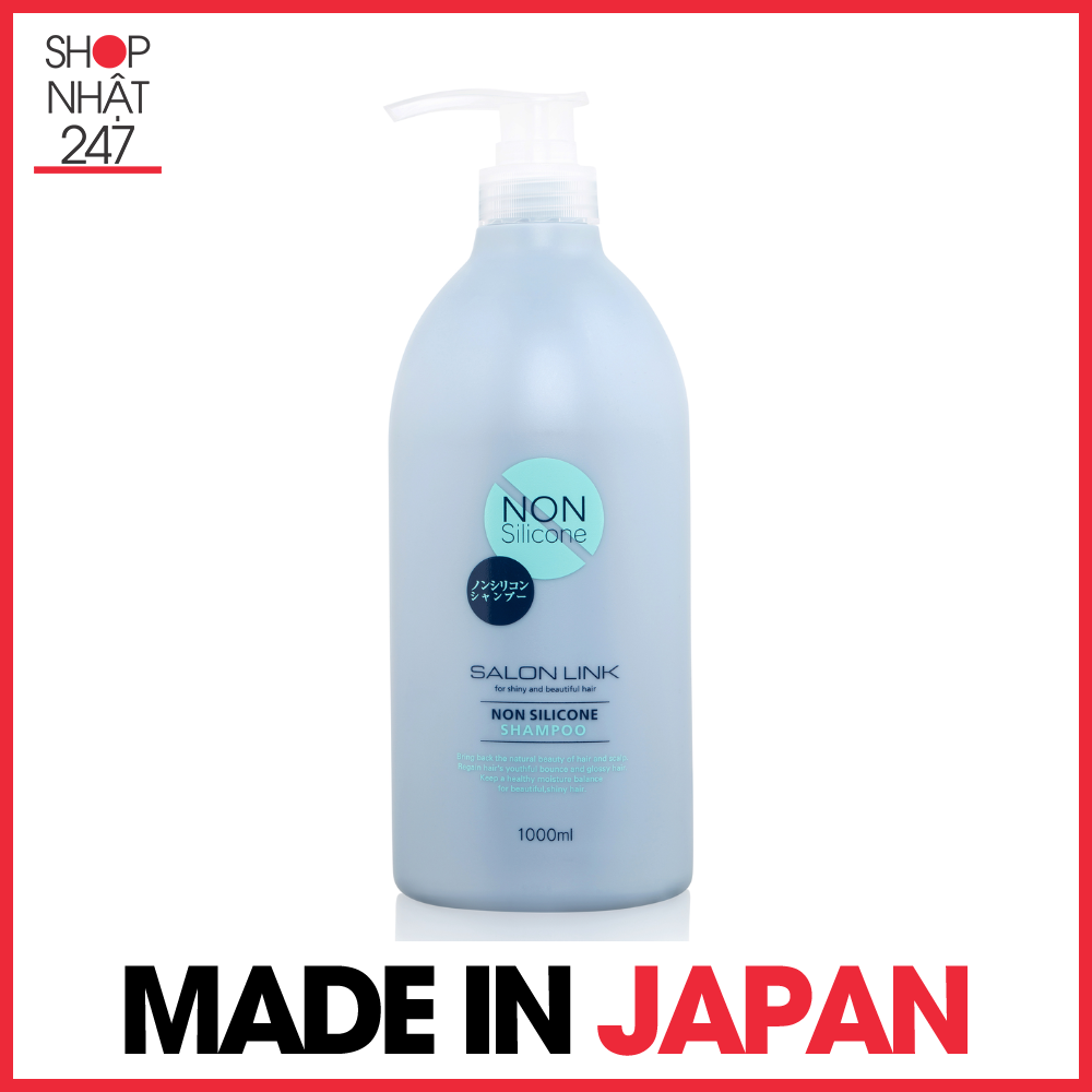 Dầu gội Salonlink Non Silicone 1000ml - Nội địa Nhật Bản