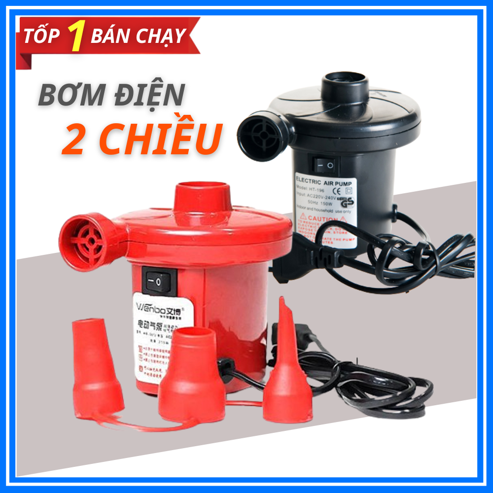 BƠM ĐIỆN 2 CHIỀU DÙNG BƠM PHAO, BỂ PHAO, NỆM HƠI -BƠM ĐIỆN 2 CHIỀU
