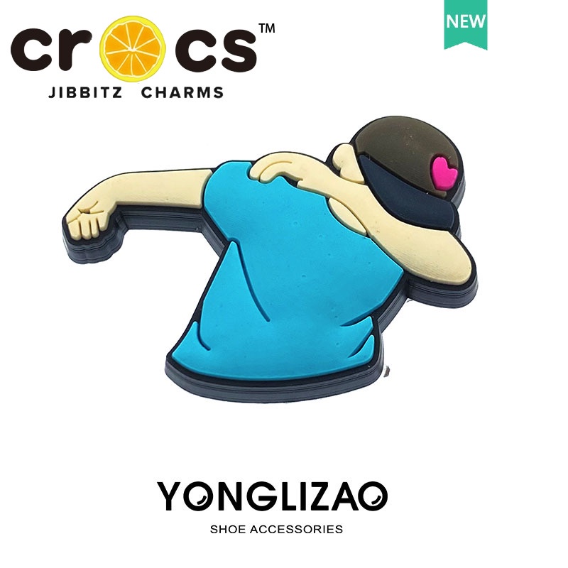 Bộ Phụ Kiện Khóa Giày cross jibbitz charms Hình Hoa Có Nhạc Cho Dòng Giày jibbitz