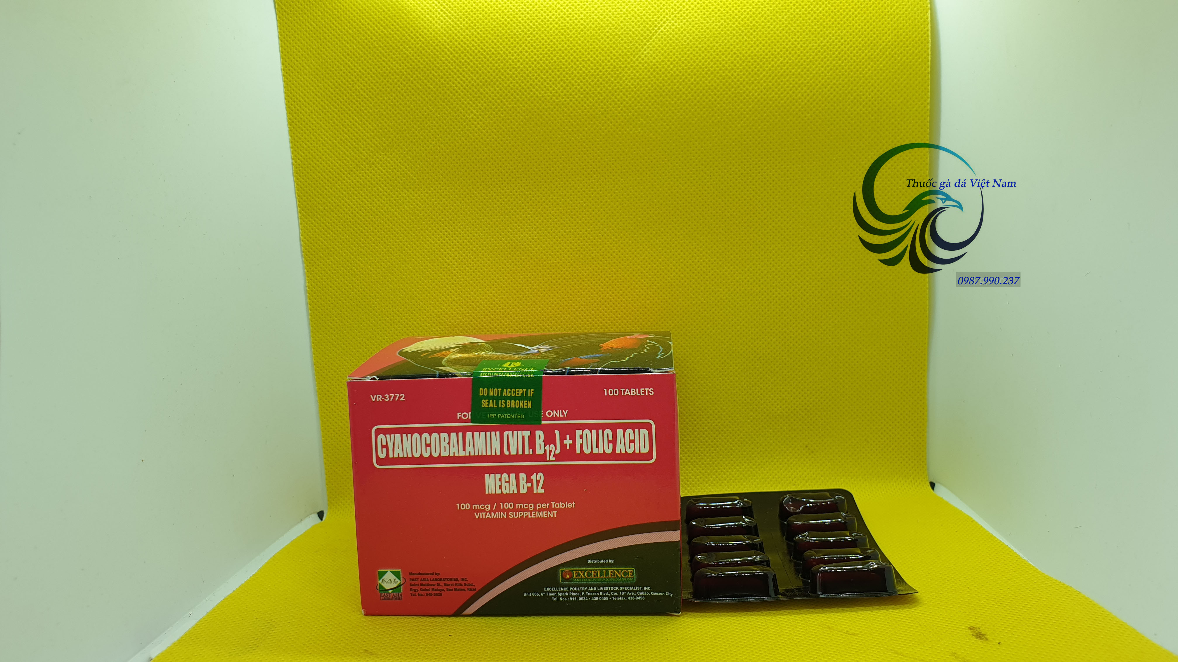Mega B12 tăng nước máu, nhanh tới đá