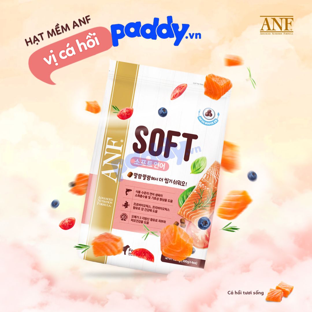 Thức Ăn Hạt Mềm Chó ANF Soft (Hàn Quốc)